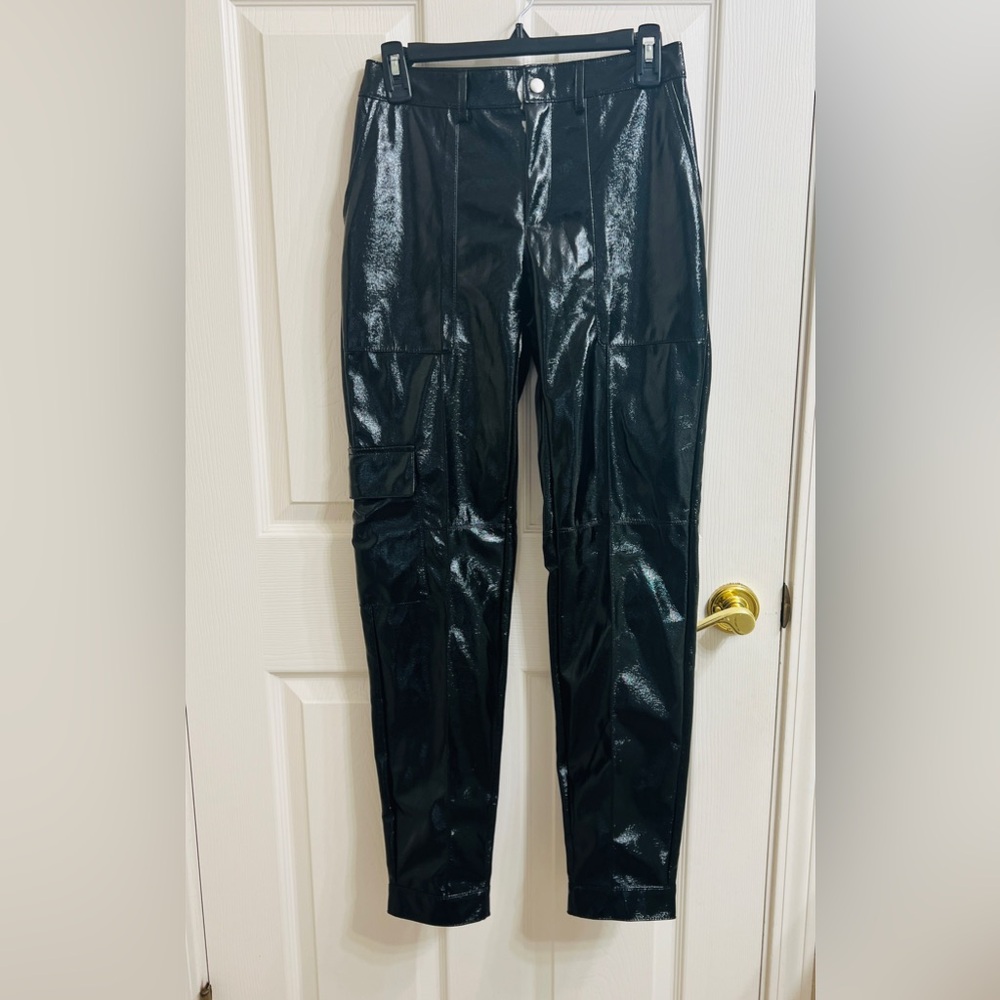NWOT Noisy May Glossy Black Pants